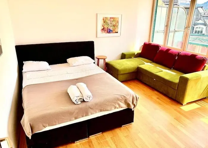 Center Flats In Downtown, Jakobade - Self Checkin ציריך